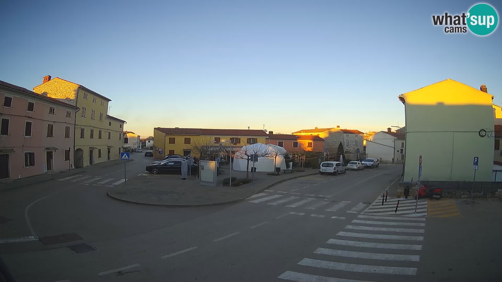 Bale Trg La Musa webcam – Istria – Croatia