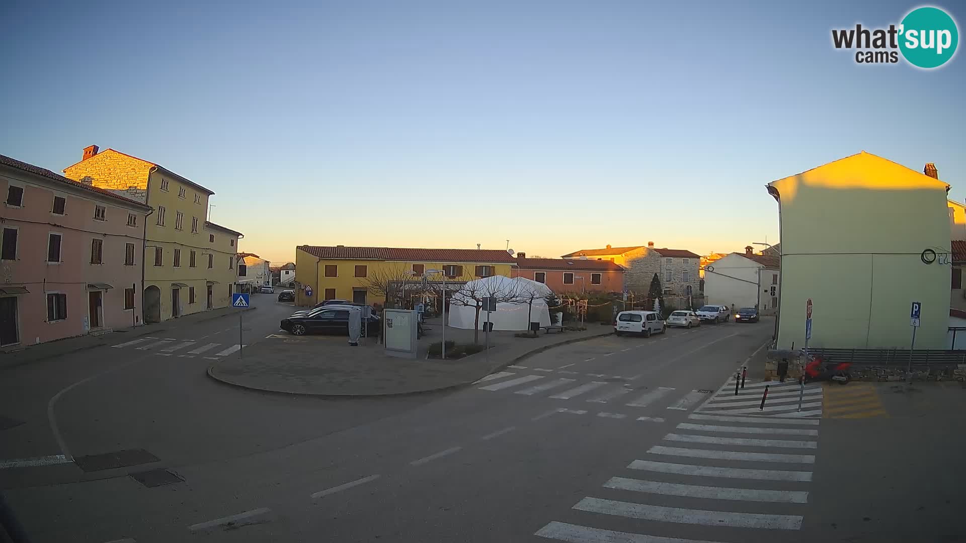 Bale Trg La Musa web kamera – Istra