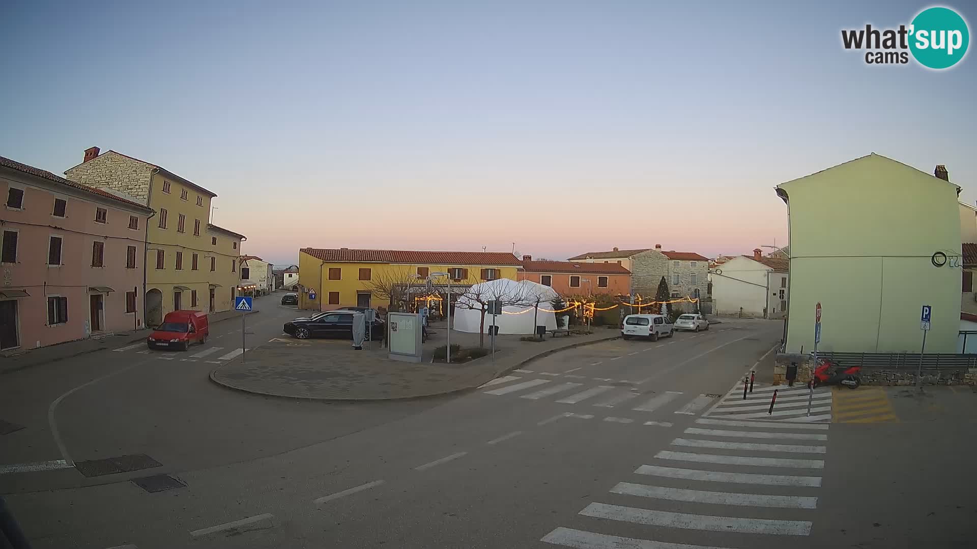 Bale Trg La Musa webcam – Istria – Croatia