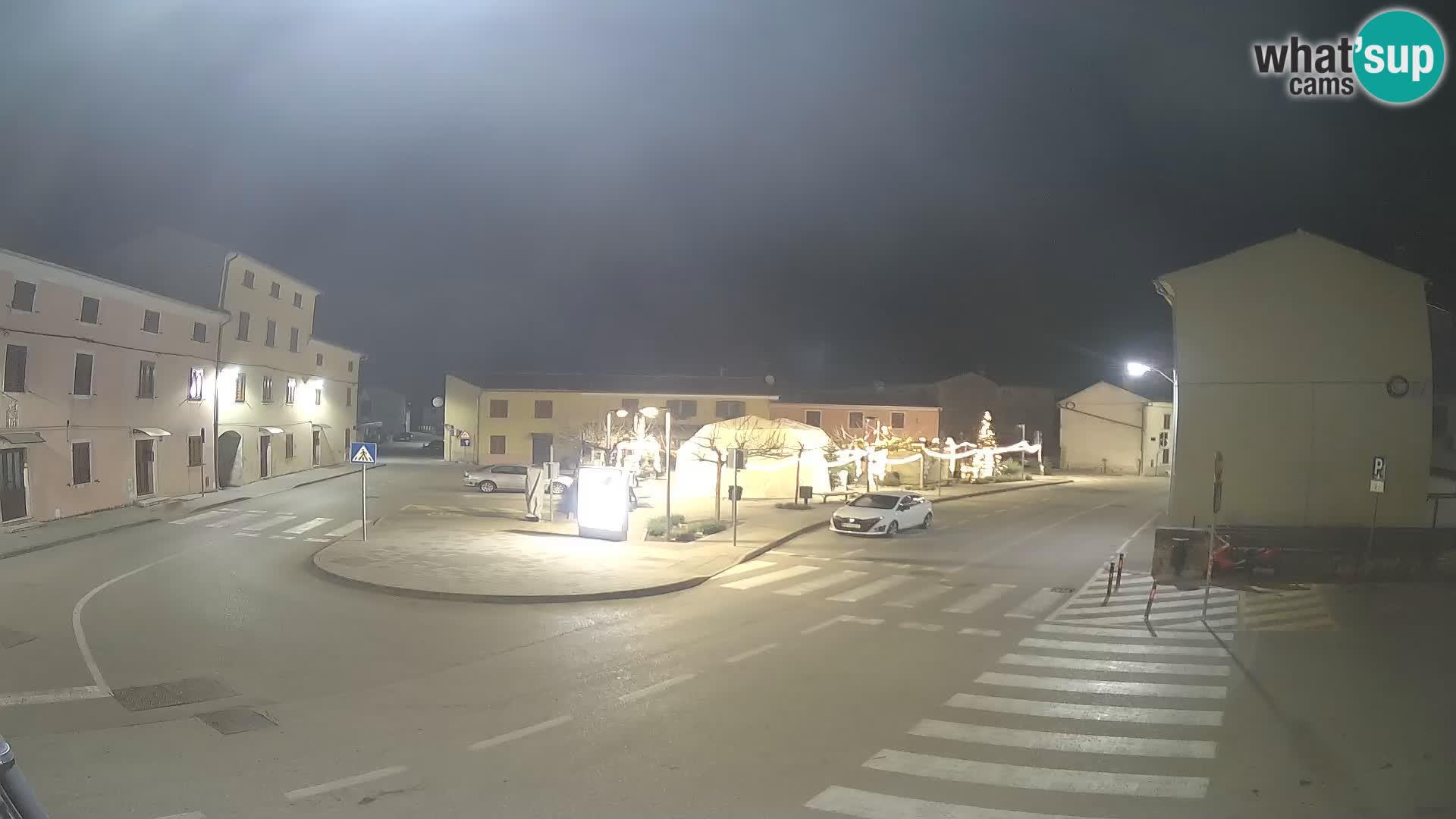 Bale, webcam de la place La Musa – Istrie – Croatie