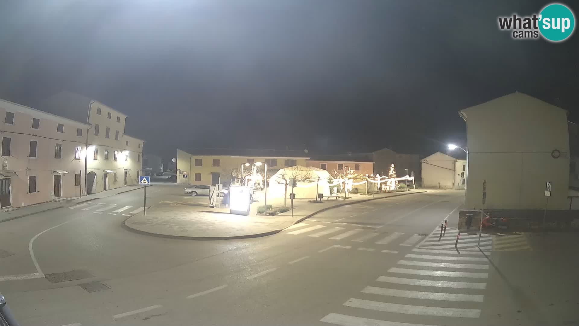 Bale, webcam de la plaza La Musa – Istria – Croacia