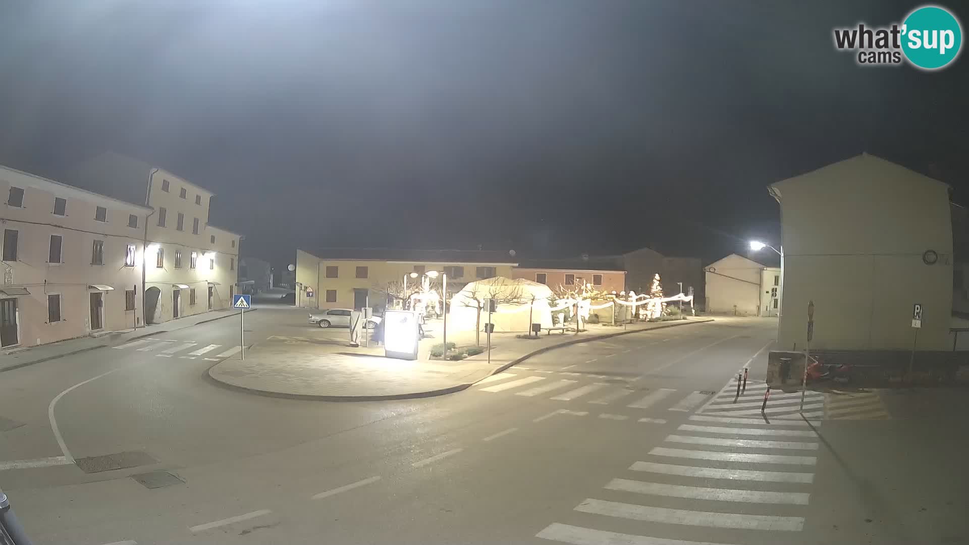 Bale, webcam de la plaza La Musa – Istria – Croacia