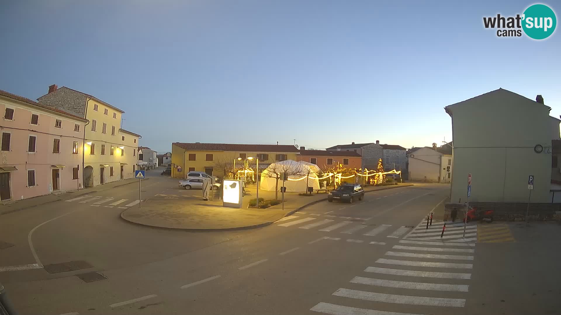 Bale Trg La Musa webcam – Istria – Croatia