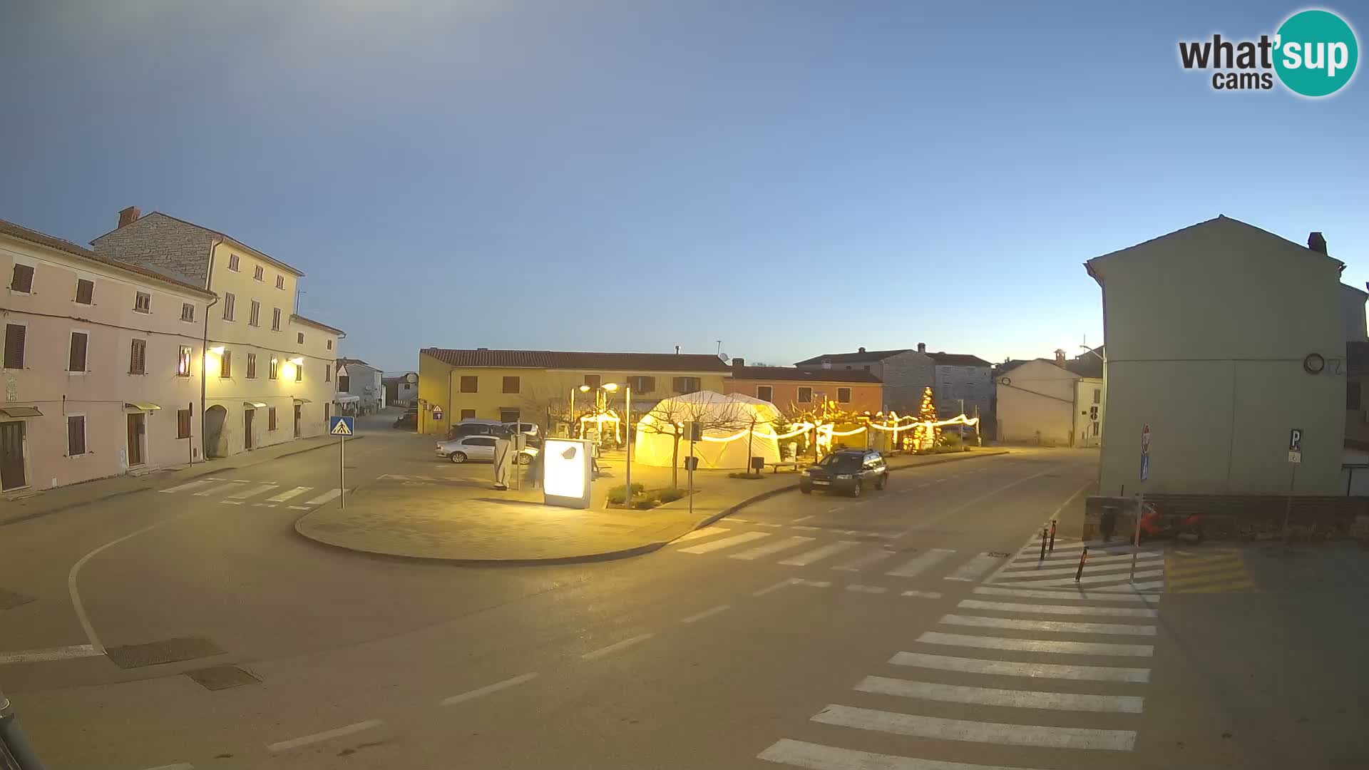 Bale Trg La Musa webcam – Istria – Croatia