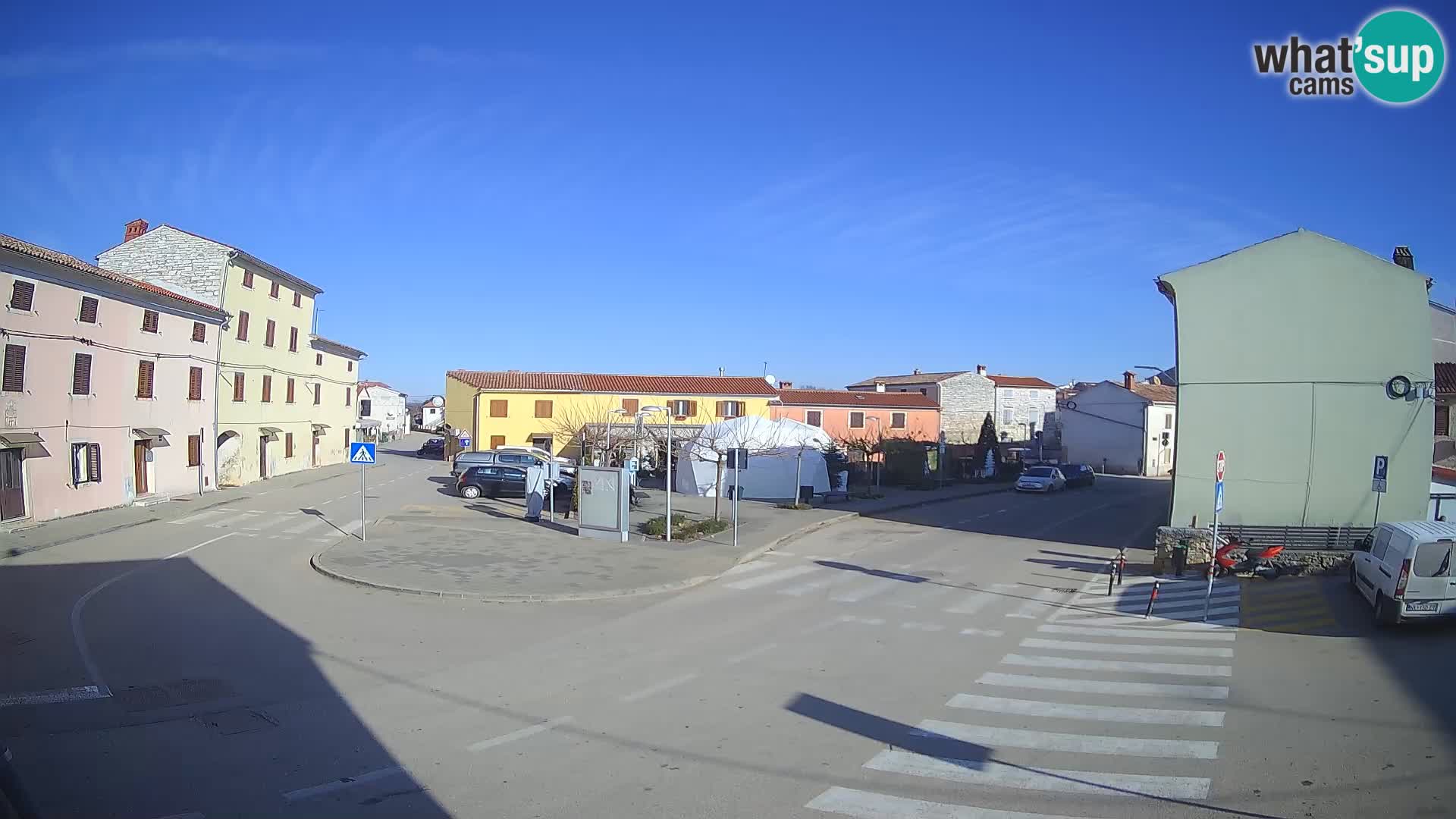 Webcam Valle, piazza La Musa – Istria – Croazia