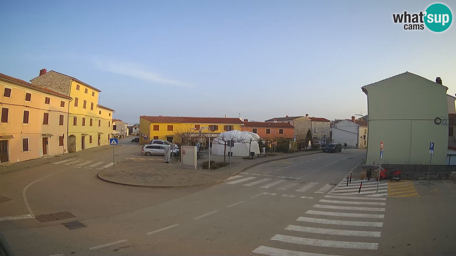 Webcam Valle, piazza La Musa – Istria – Croazia