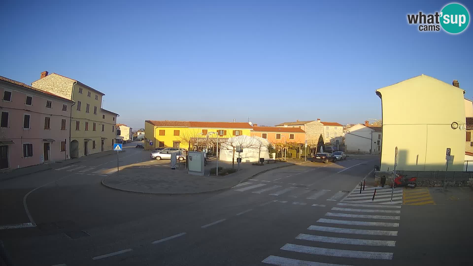 Bale Trg La Musa spletna kamera – Istra – Hrvaška