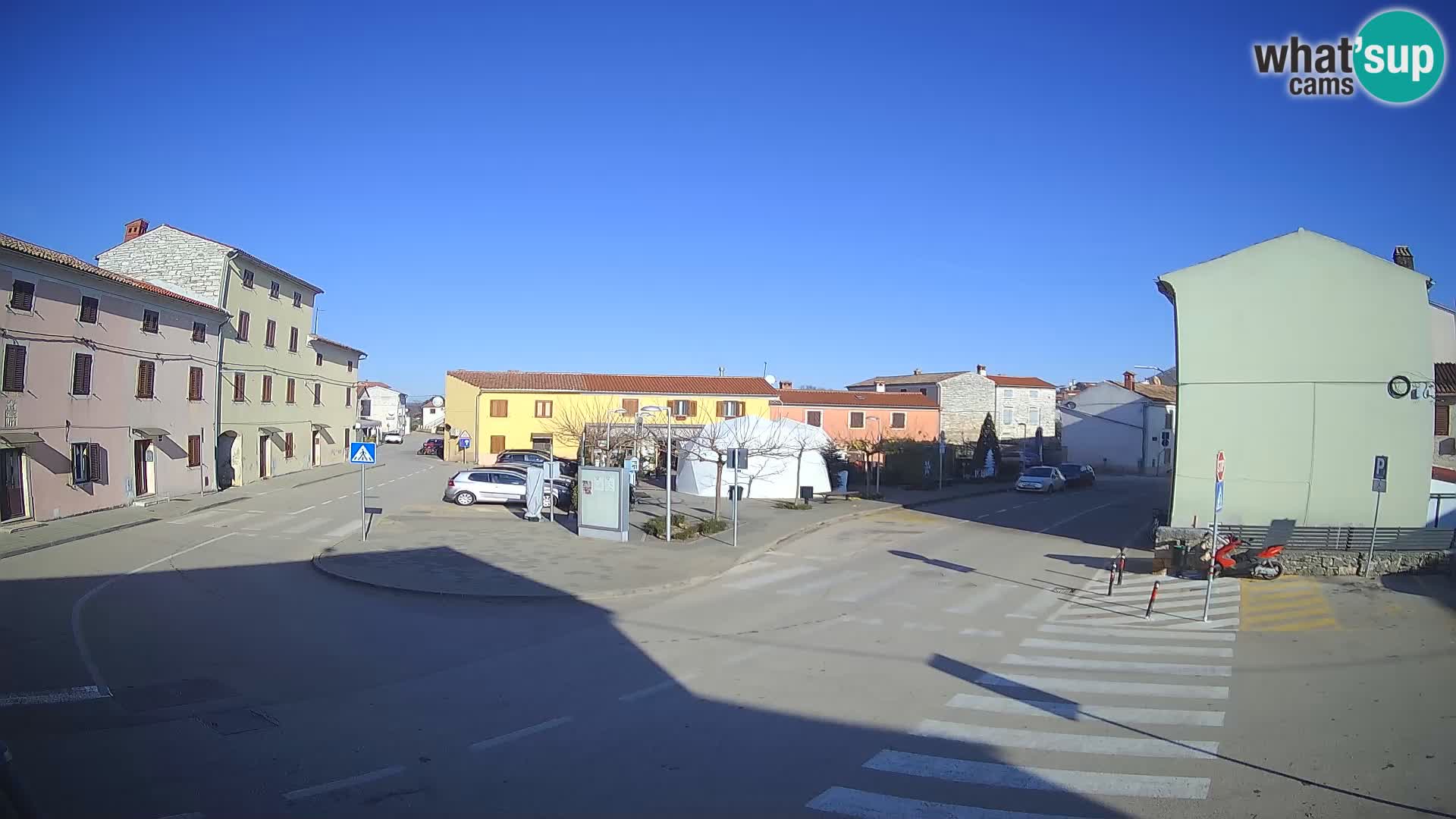 Bale Trg La Musa spletna kamera – Istra – Hrvaška