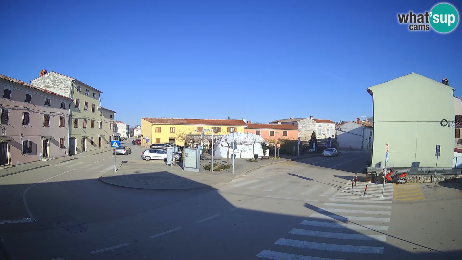 Bale Trg La Musa spletna kamera – Istra – Hrvaška