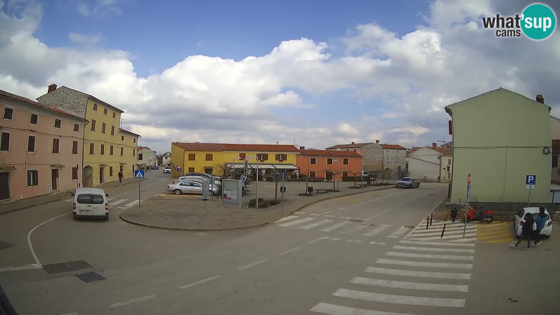 Bale, webcam de la plaza La Musa – Istria – Croacia