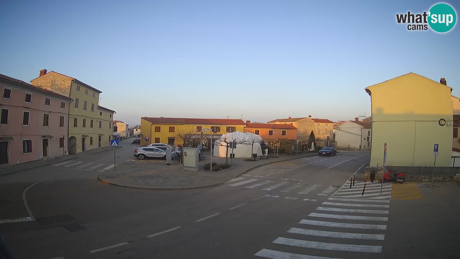 Webcam Valle, piazza La Musa – Istria – Croazia