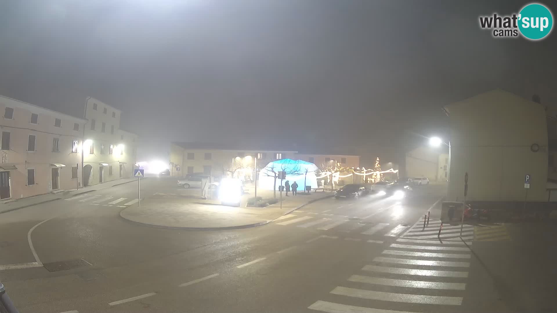 Bale, webcam de la plaza La Musa – Istria – Croacia