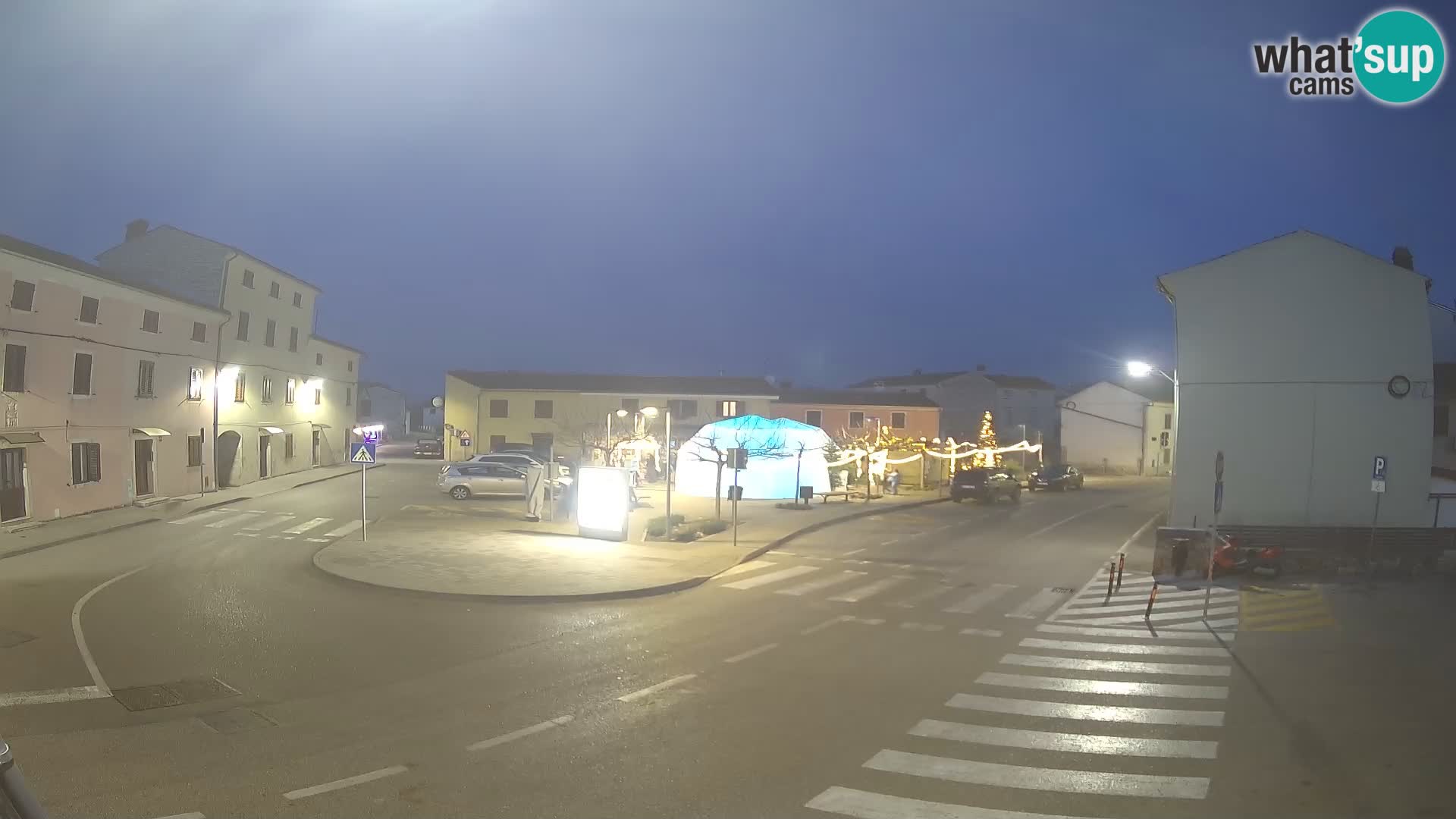 Bale Trg La Musa spletna kamera – Istra – Hrvaška