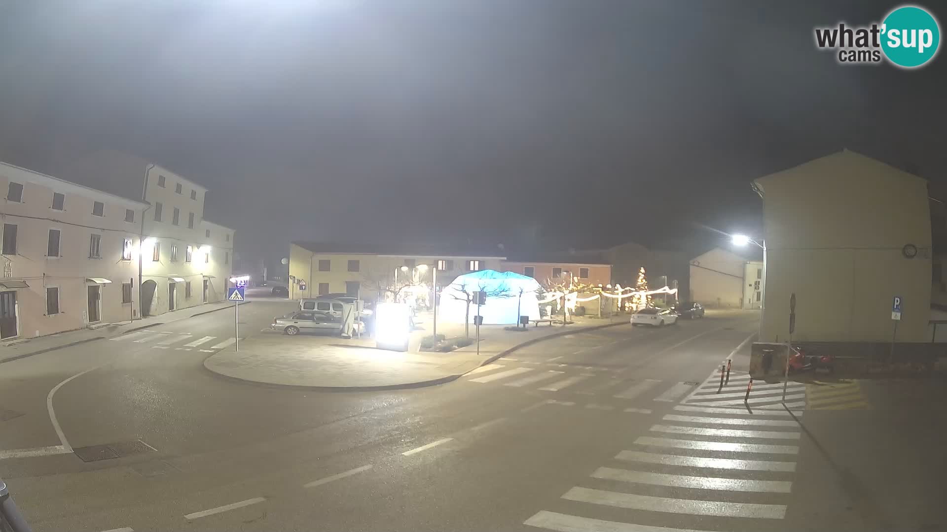 Bale, webcam de la place La Musa – Istrie – Croatie