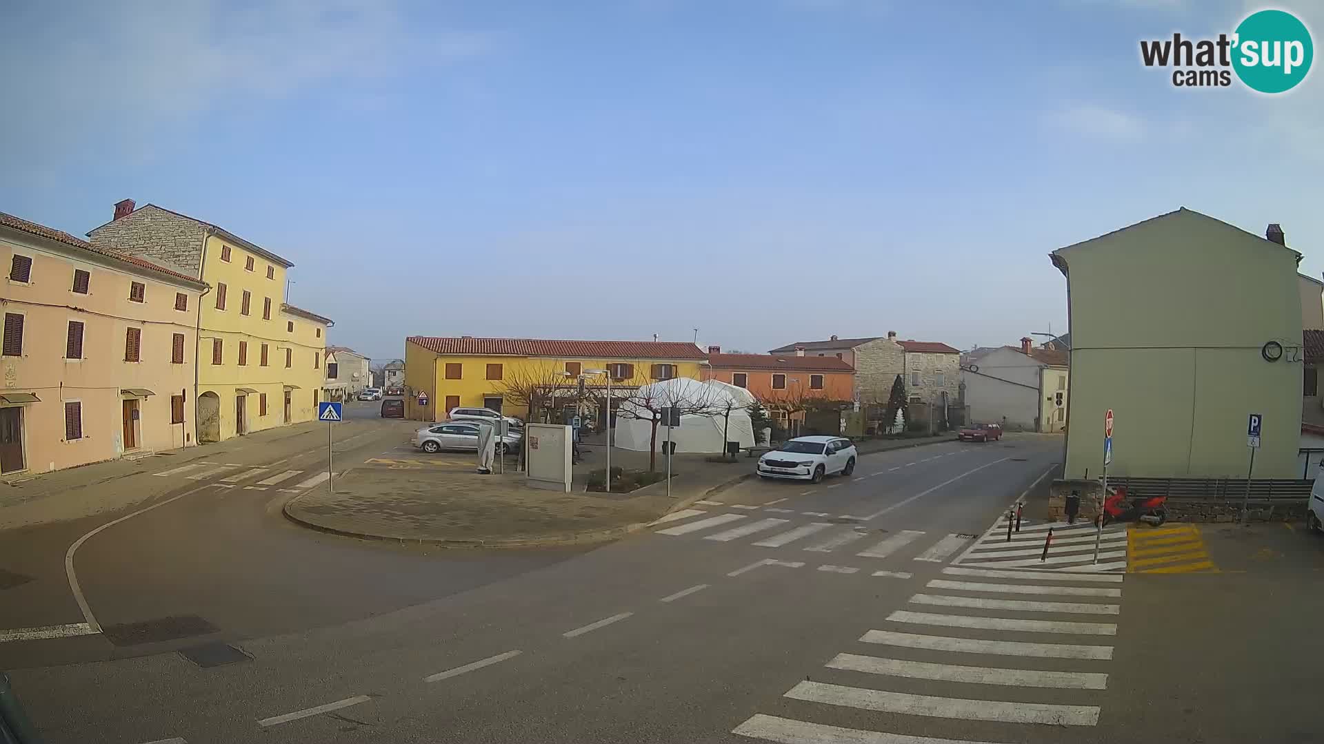 Bale Trg La Musa spletna kamera – Istra – Hrvaška