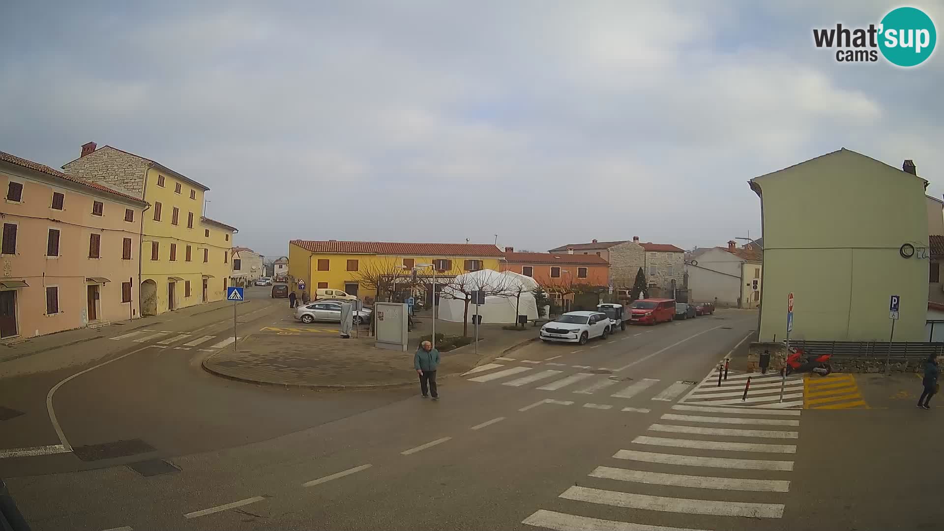 Bale Trg La Musa spletna kamera – Istra – Hrvaška