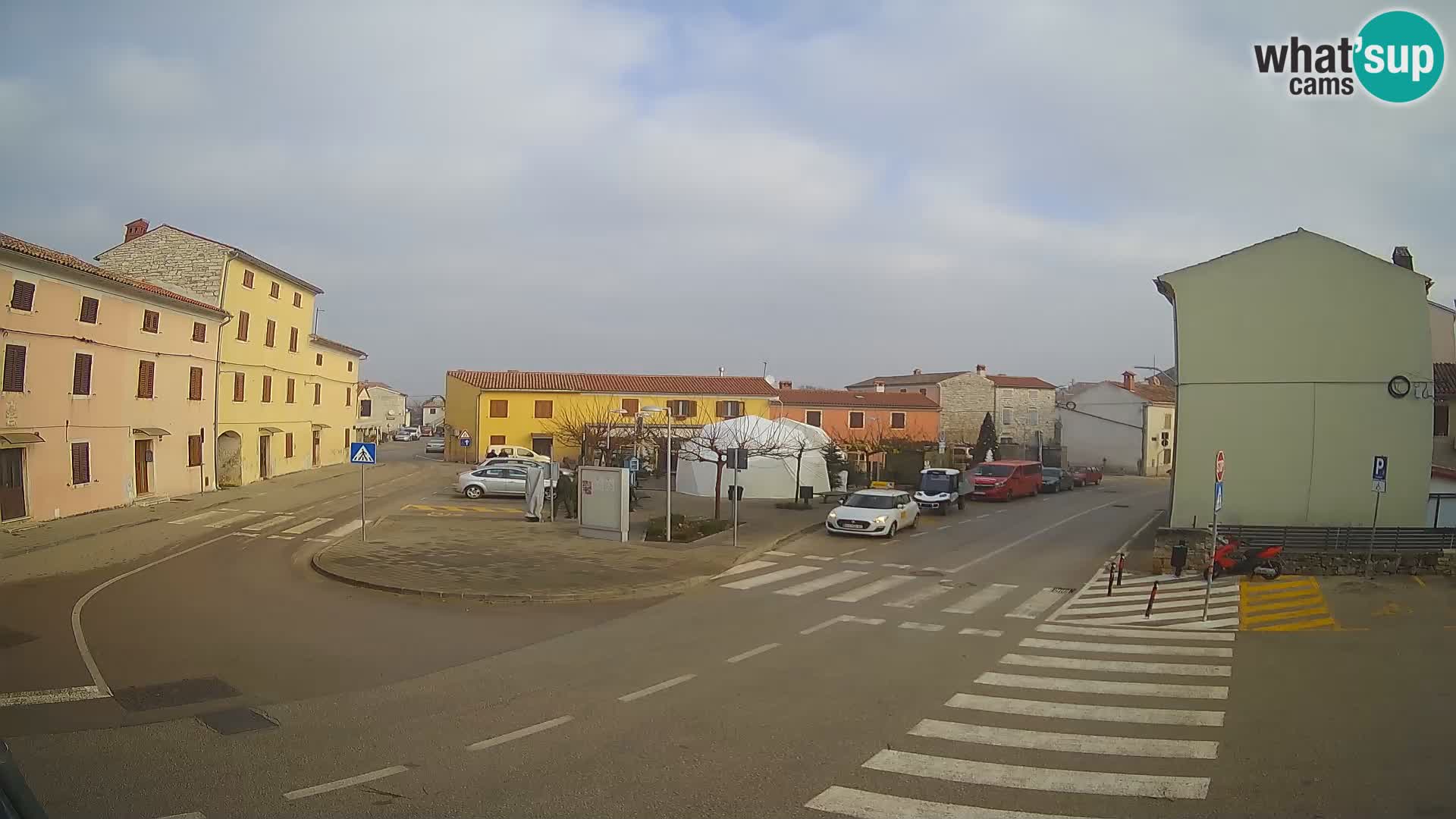 Bale Trg La Musa spletna kamera – Istra – Hrvaška