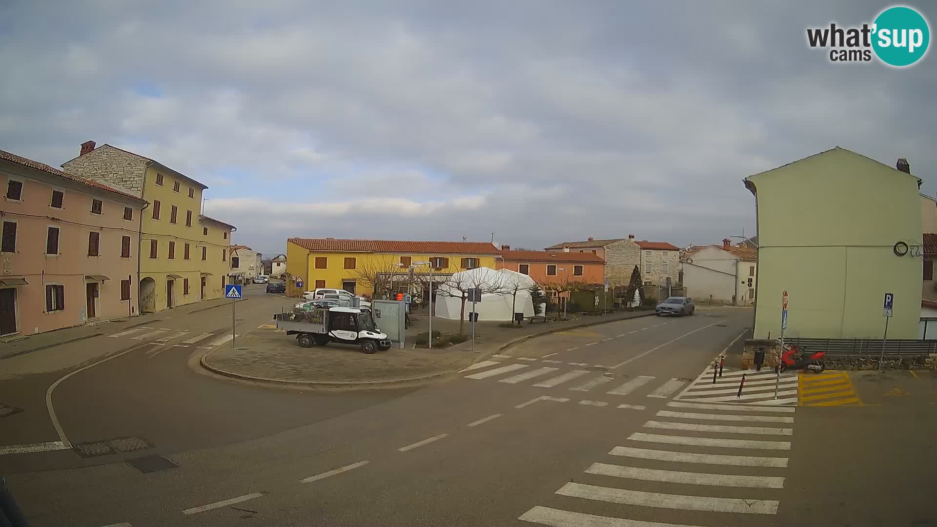 Bale Trg La Musa web kamera – Istra