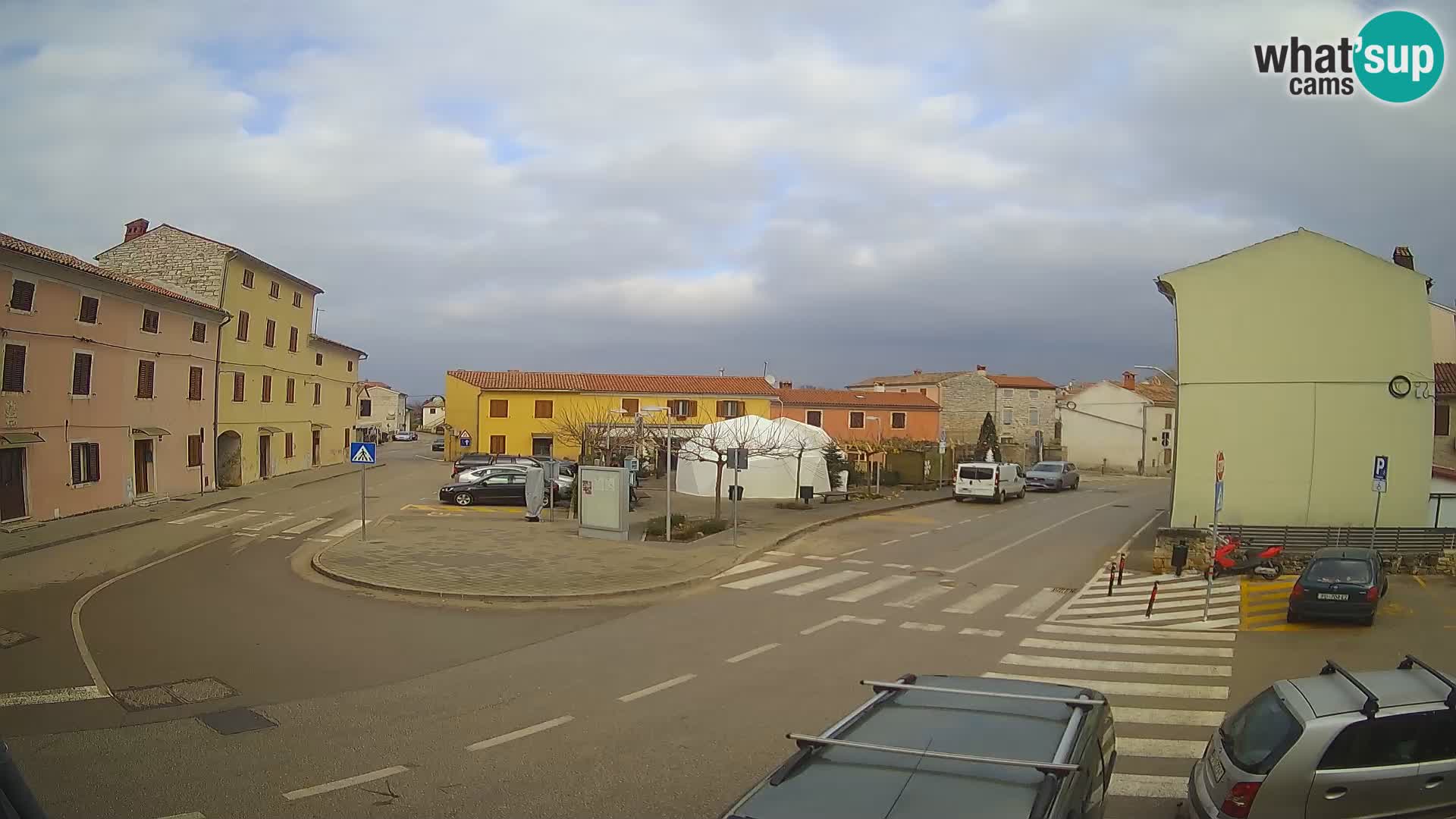 Bale Trg La Musa webcam – Istria – Croatia