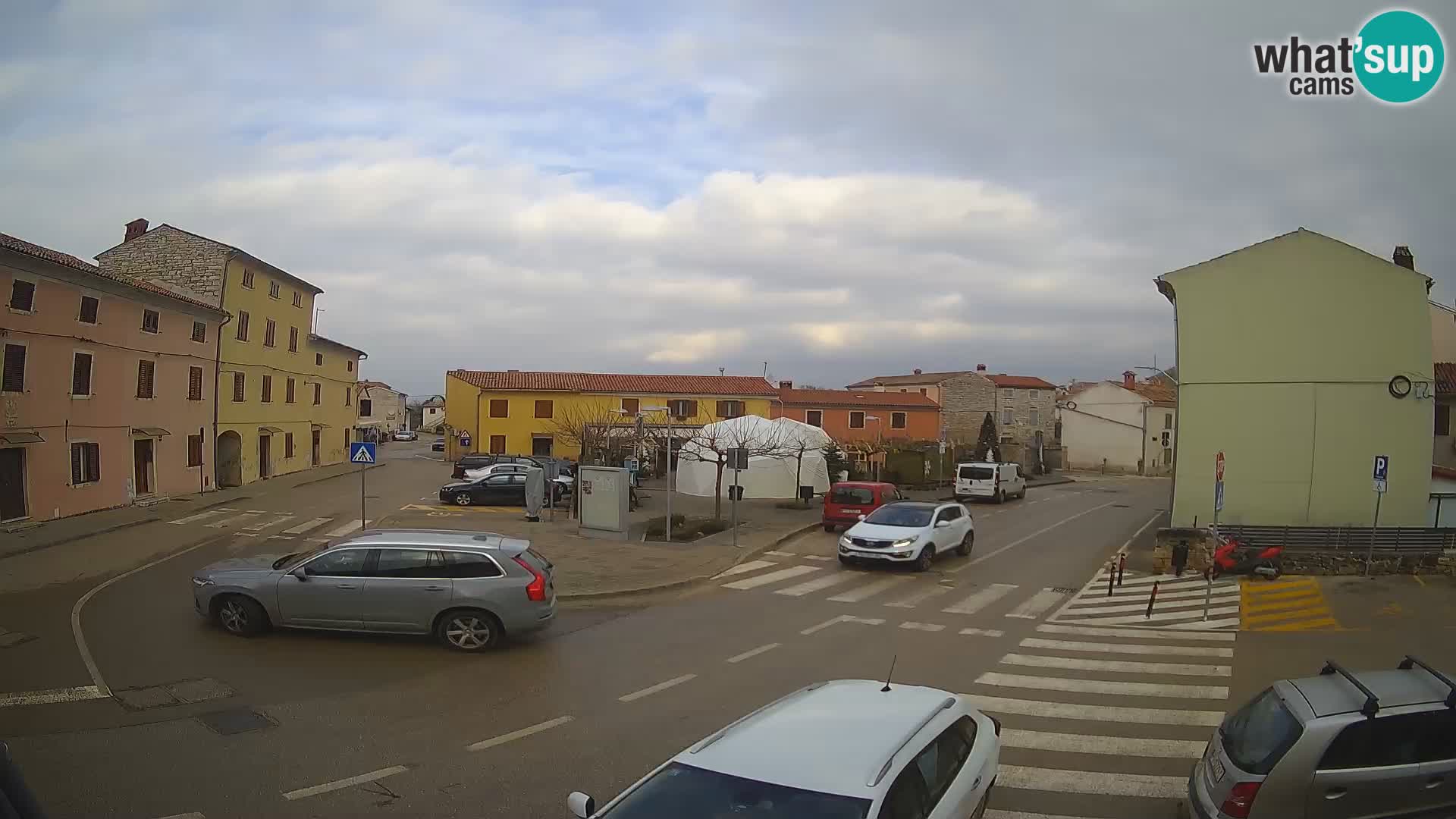 Bale Trg La Musa webcam – Istria – Croatia