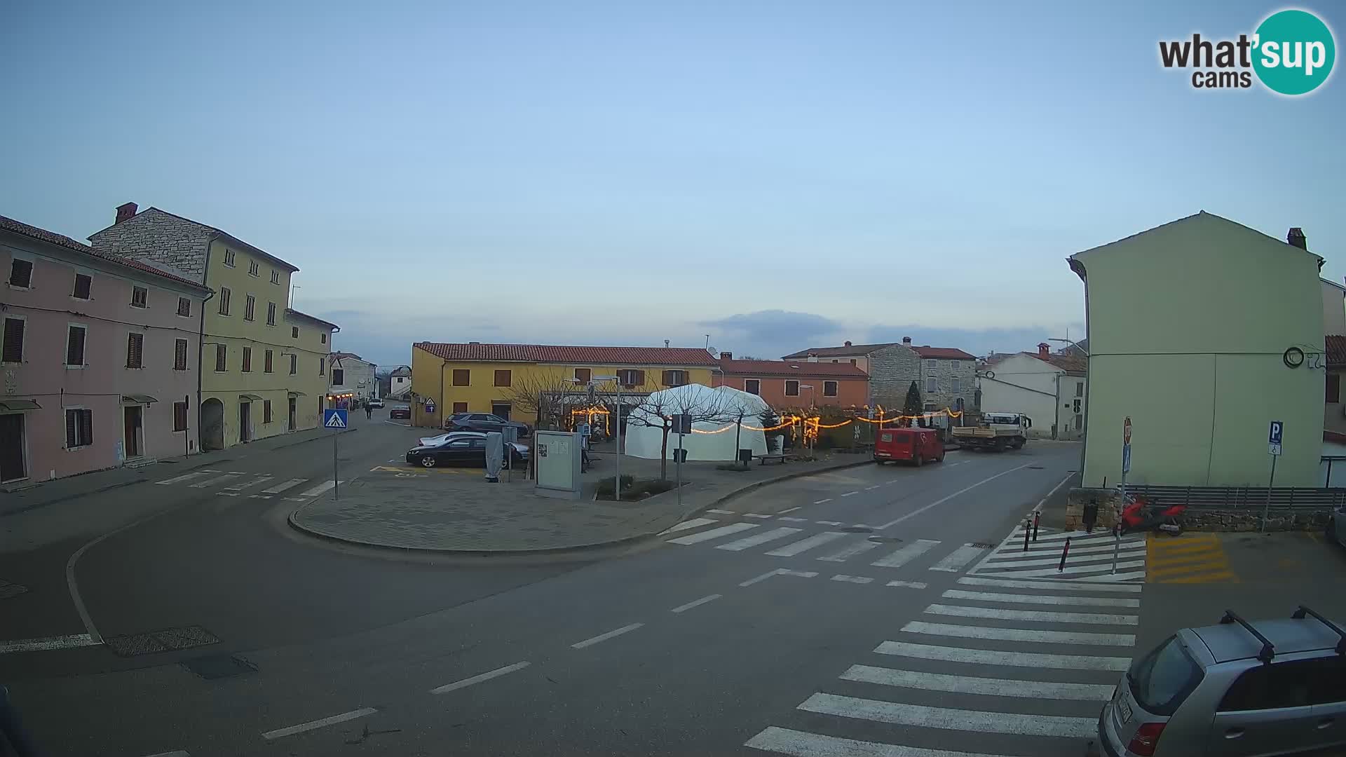 Bale Trg La Musa spletna kamera – Istra – Hrvaška