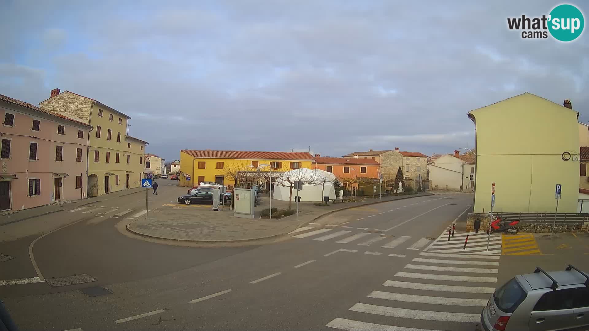 Bale Trg La Musa webcam – Istria – Croatia