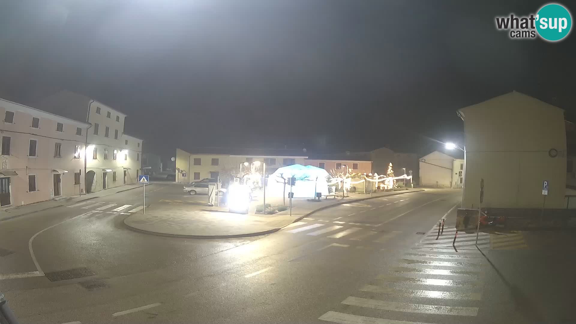 Bale, webcam de la plaza La Musa – Istria – Croacia