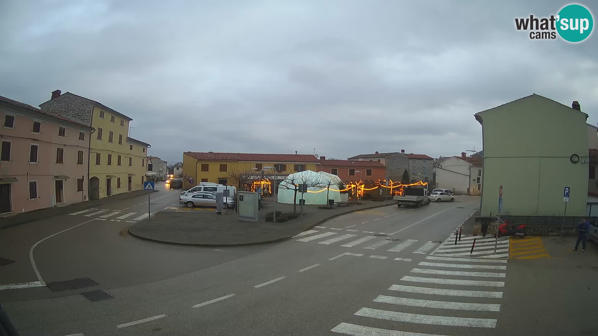 Bale Trg La Musa spletna kamera – Istra – Hrvaška