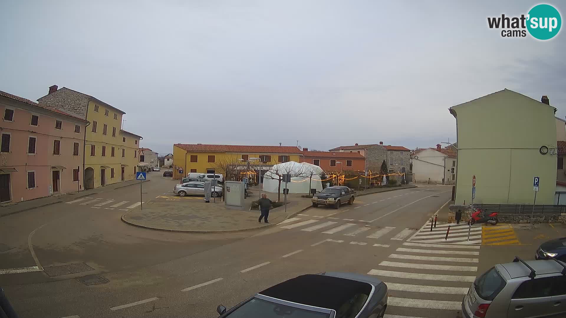 Bale Trg La Musa webcam – Istria – Croatia