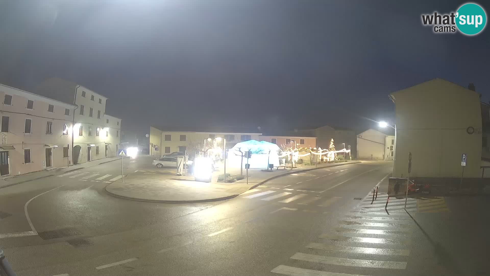 Webcam Valle, piazza La Musa – Istria – Croazia