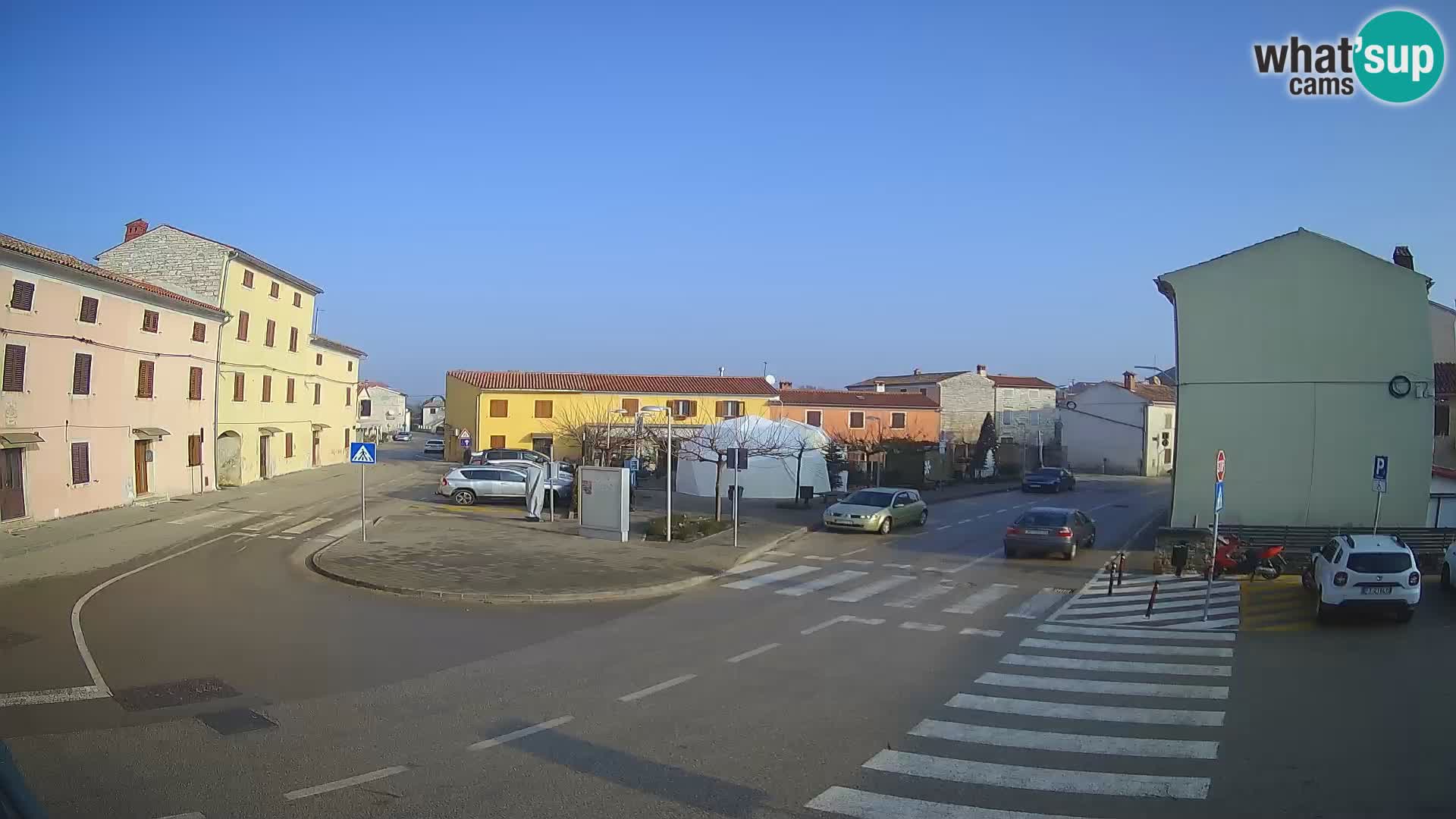 Bale Trg La Musa spletna kamera – Istra – Hrvaška