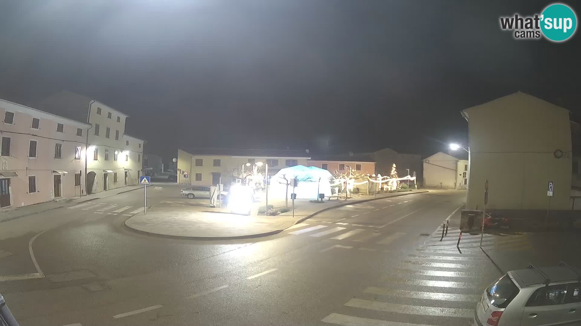 Bale, webcam de la plaza La Musa – Istria – Croacia