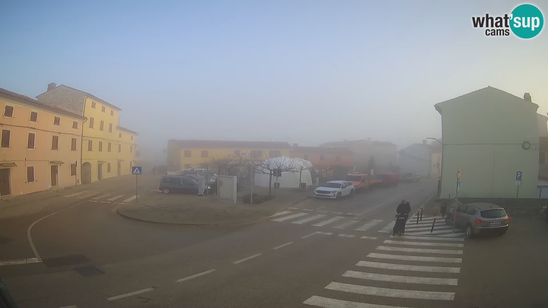 Bale Trg La Musa webcam – Istria – Croatia