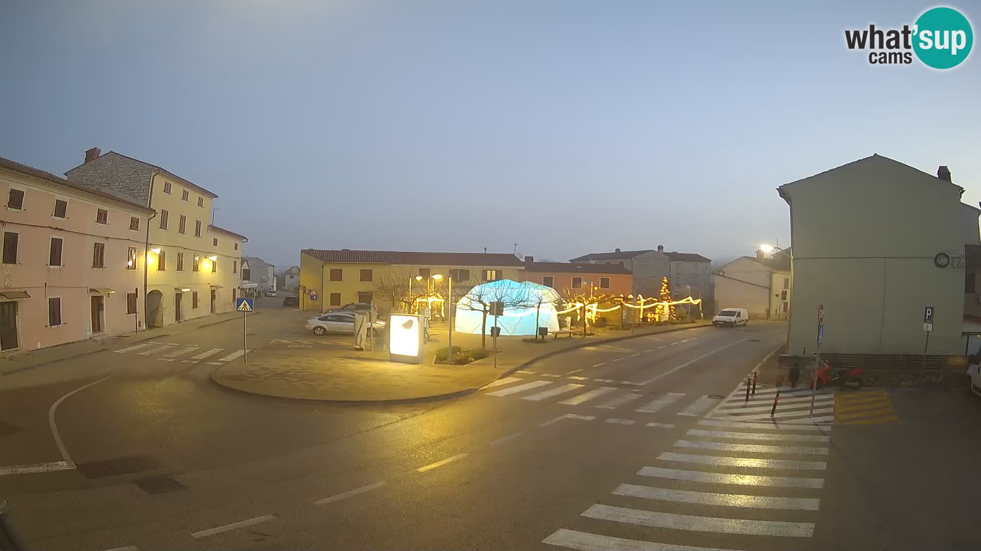 Bale Trg La Musa web kamera – Istra