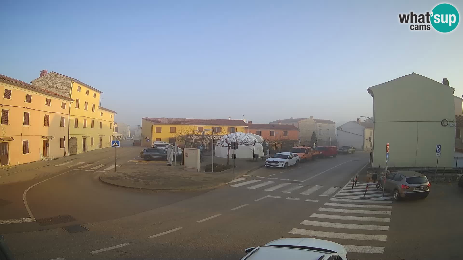 Webcam Valle, piazza La Musa – Istria – Croazia