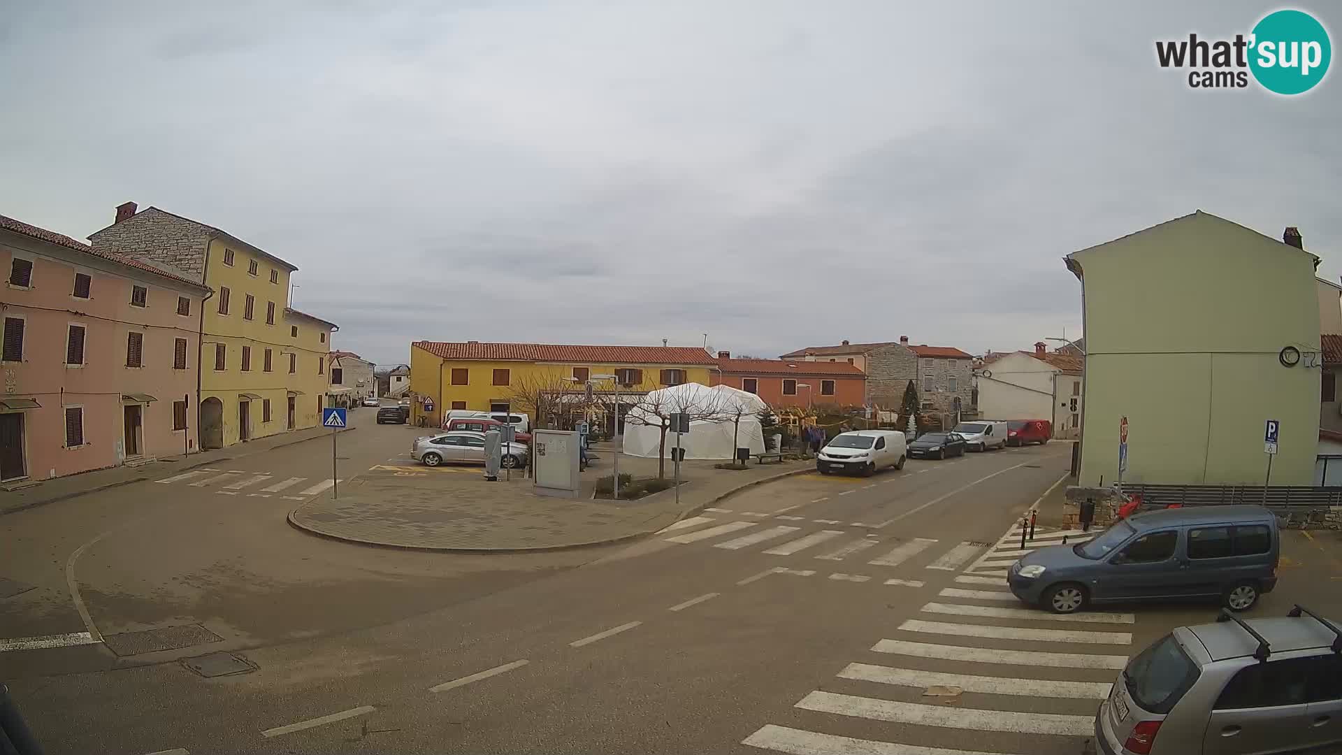 Bale Trg La Musa spletna kamera – Istra – Hrvaška
