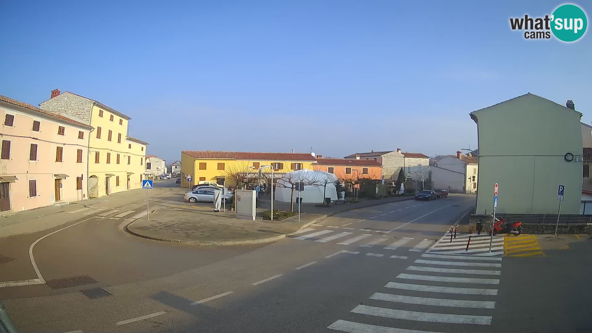 Bale Trg La Musa webcam – Istria – Croatia