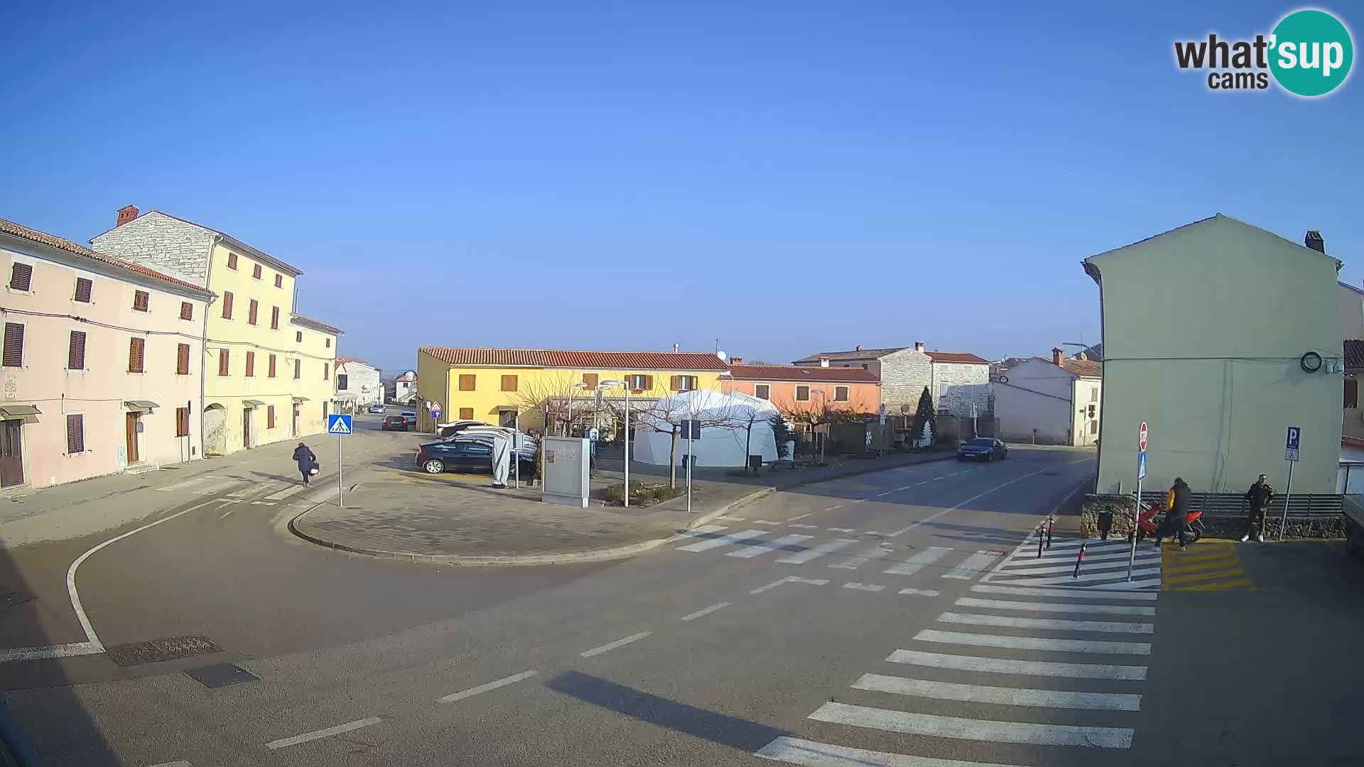 Bale Trg La Musa spletna kamera – Istra – Hrvaška