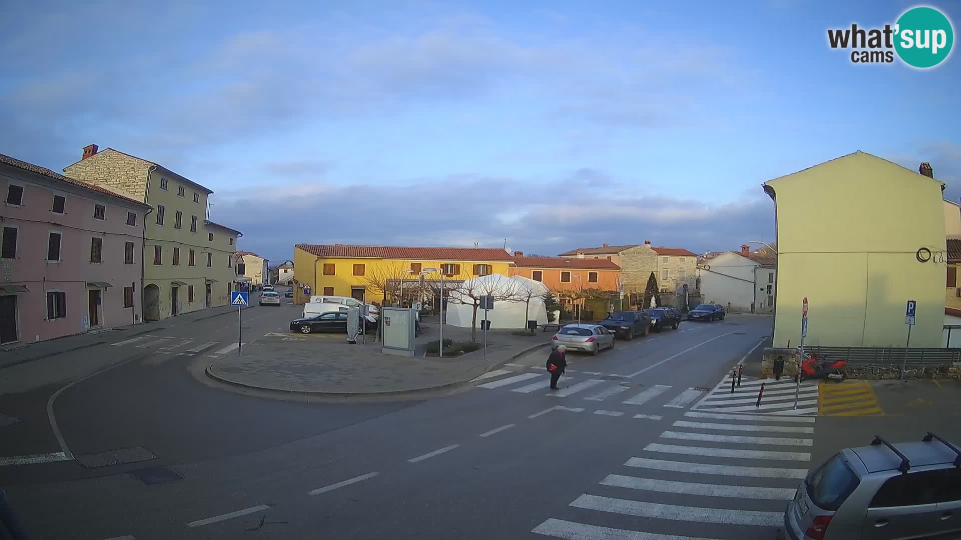 Bale Trg La Musa webcam – Istria – Croatia