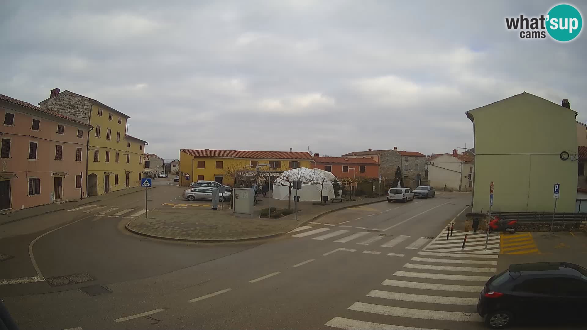 Bale Trg La Musa webcam – Istria – Croatia