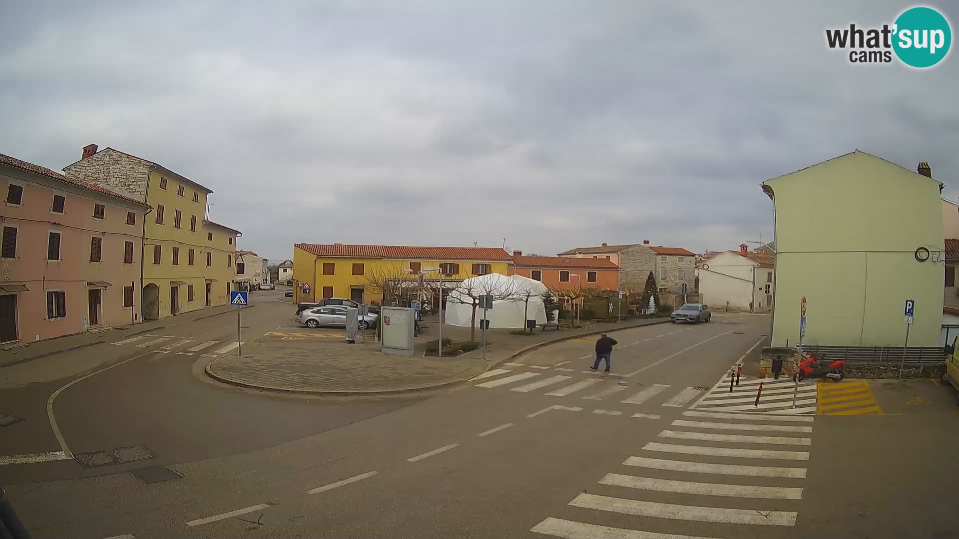 Bale Trg La Musa web kamera – Istra