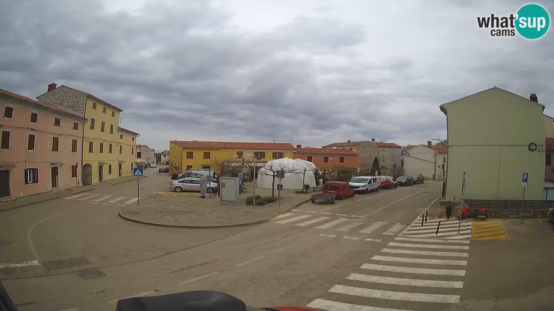 Bale Trg La Musa webcam – Istria – Croatia