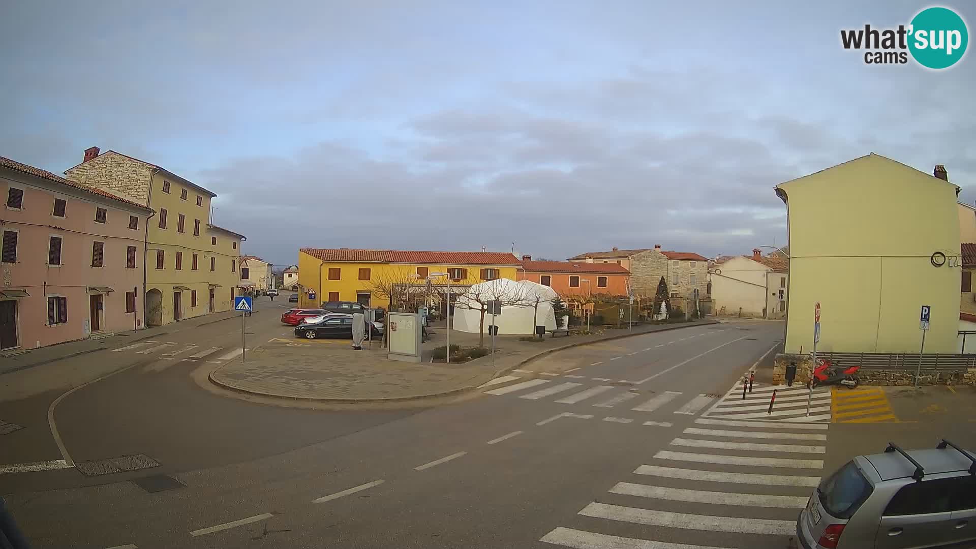 Bale Trg La Musa webcam – Istria – Croatia