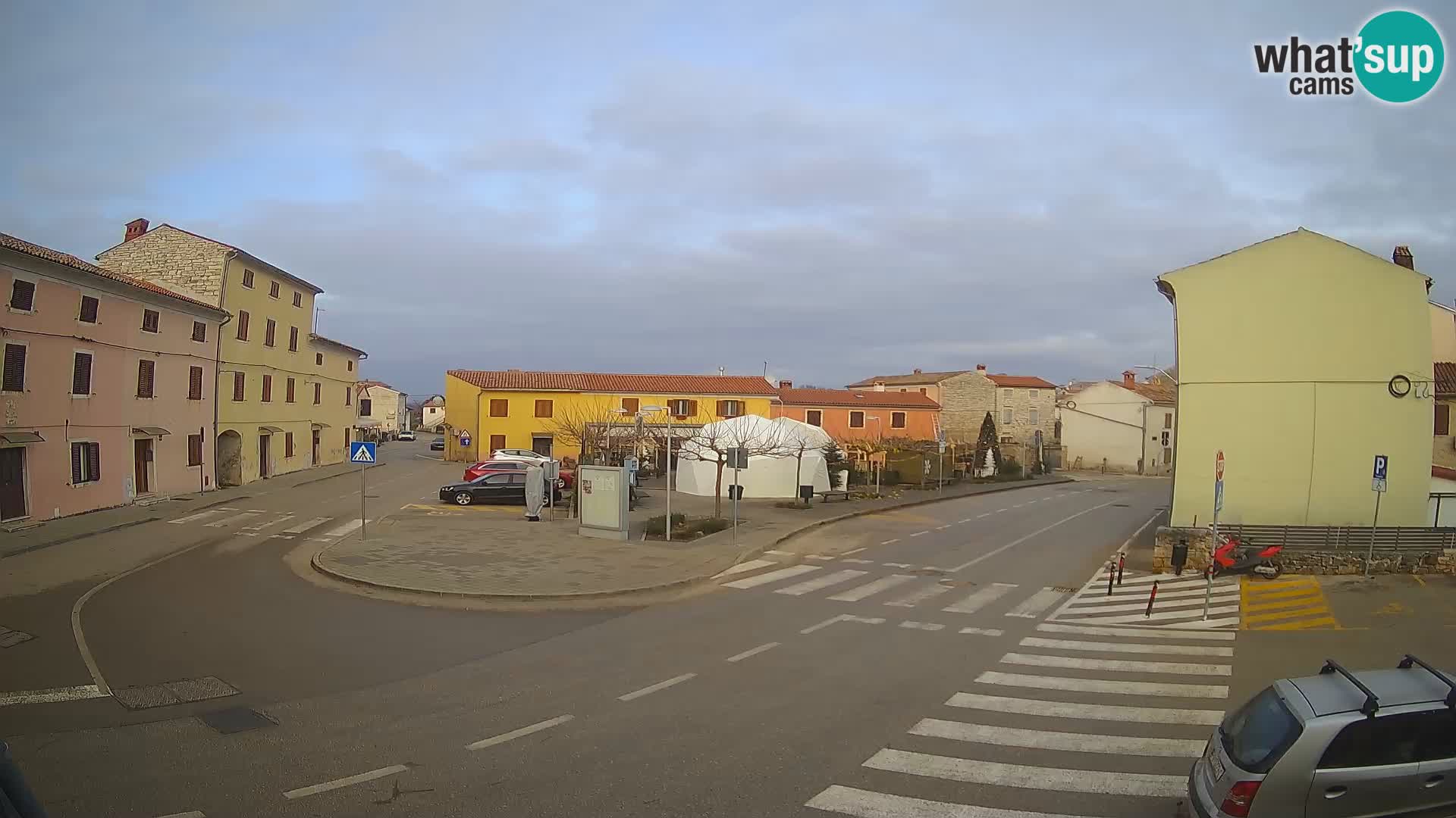 Webcam Valle, piazza La Musa – Istria – Croazia