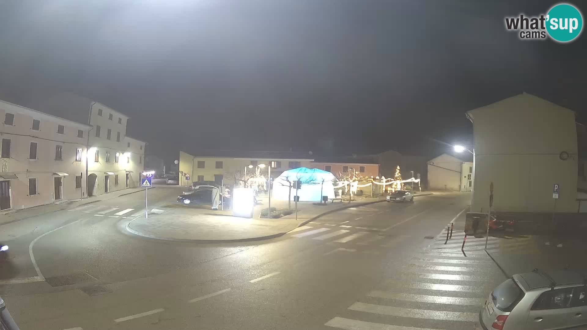 Bale, webcam de la plaza La Musa – Istria – Croacia