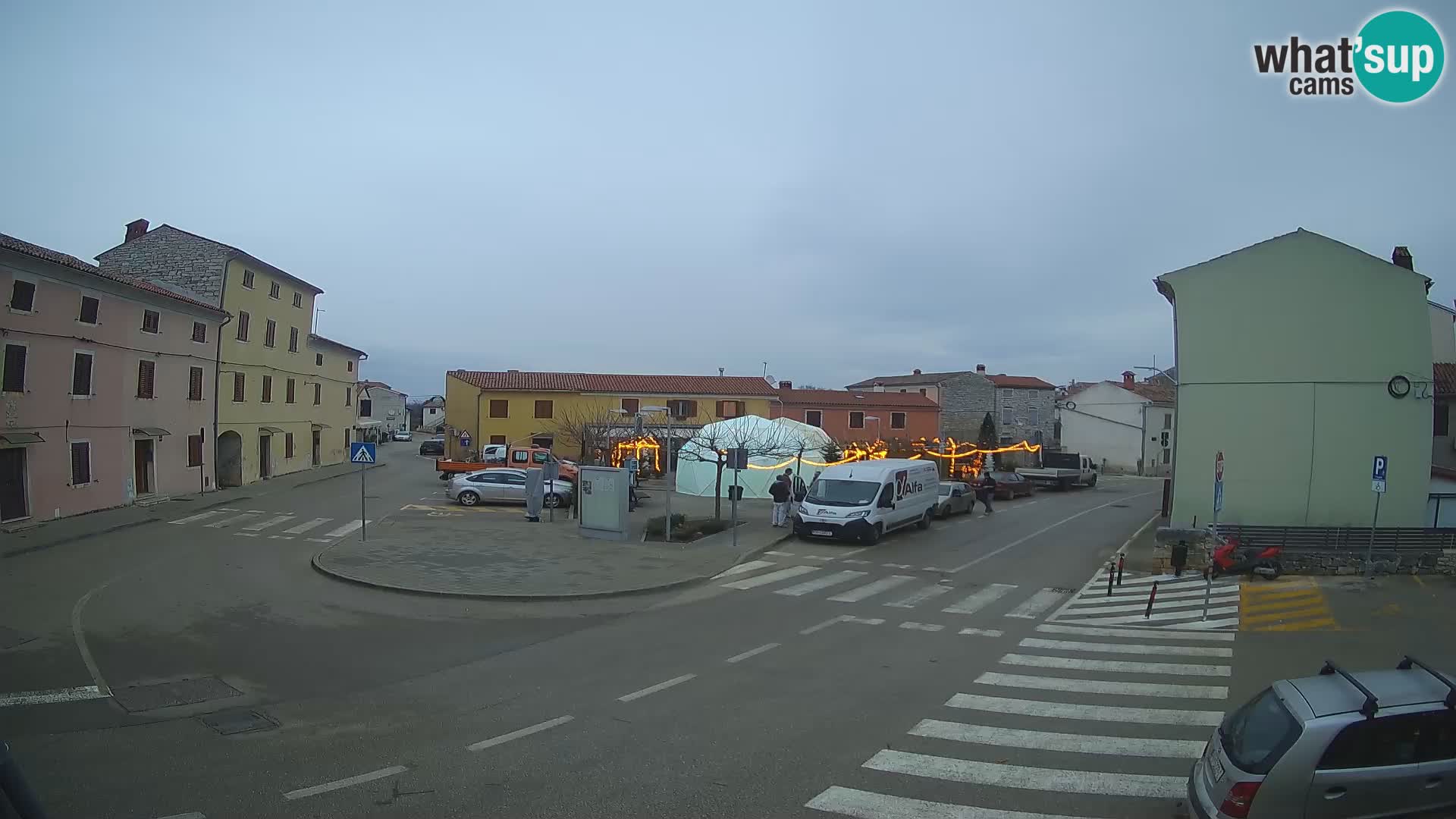 Bale Trg La Musa spletna kamera – Istra – Hrvaška