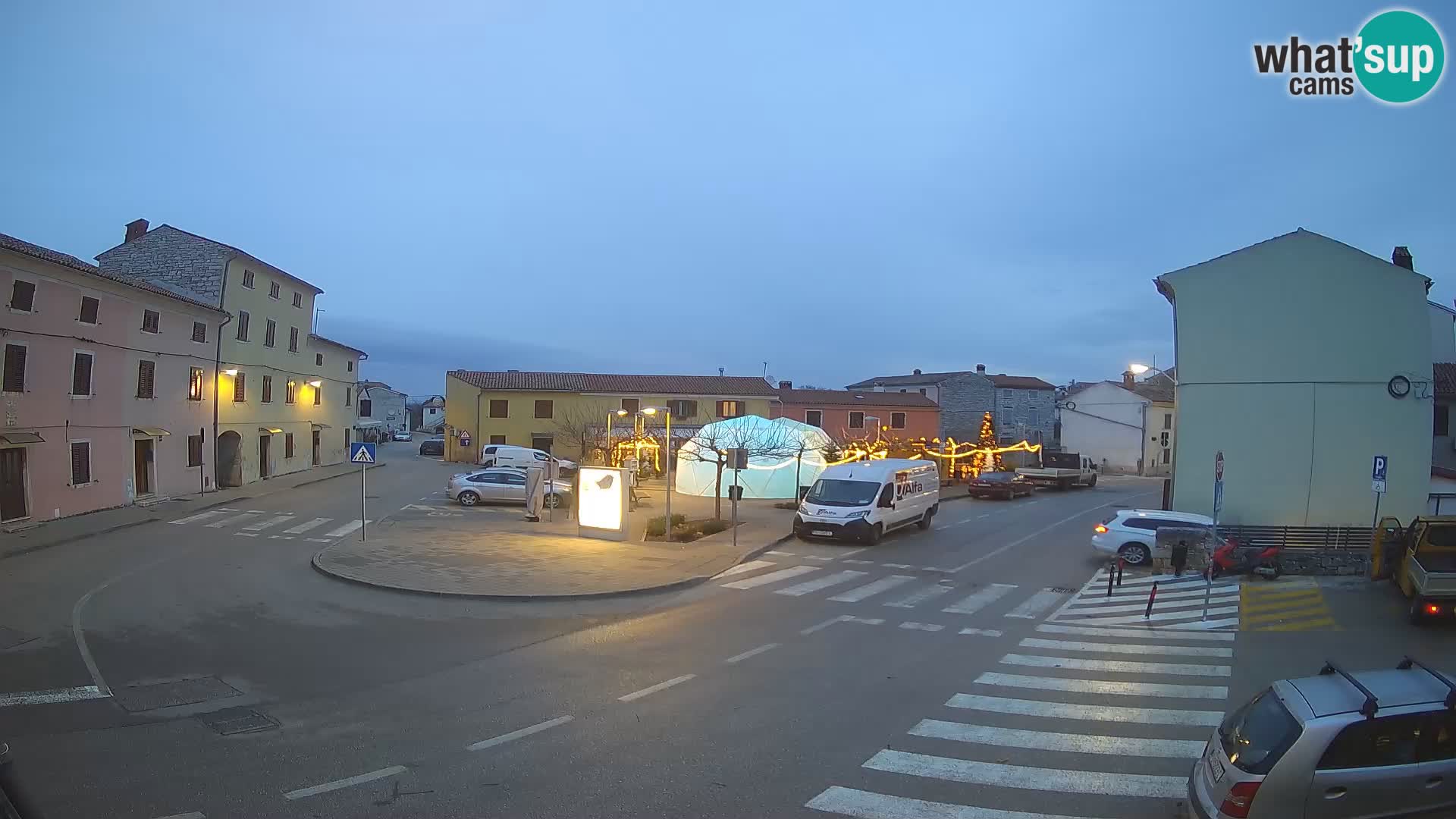 Bale Trg La Musa webcam – Istria – Croatia