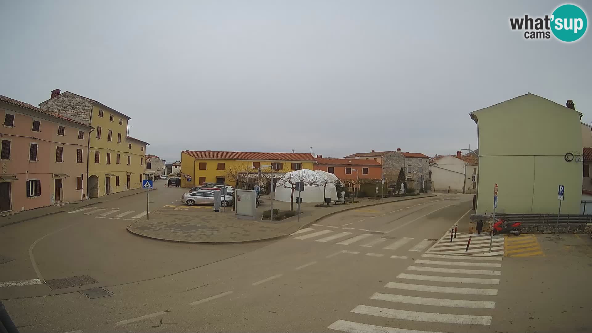 Webcam Valle, piazza La Musa – Istria – Croazia