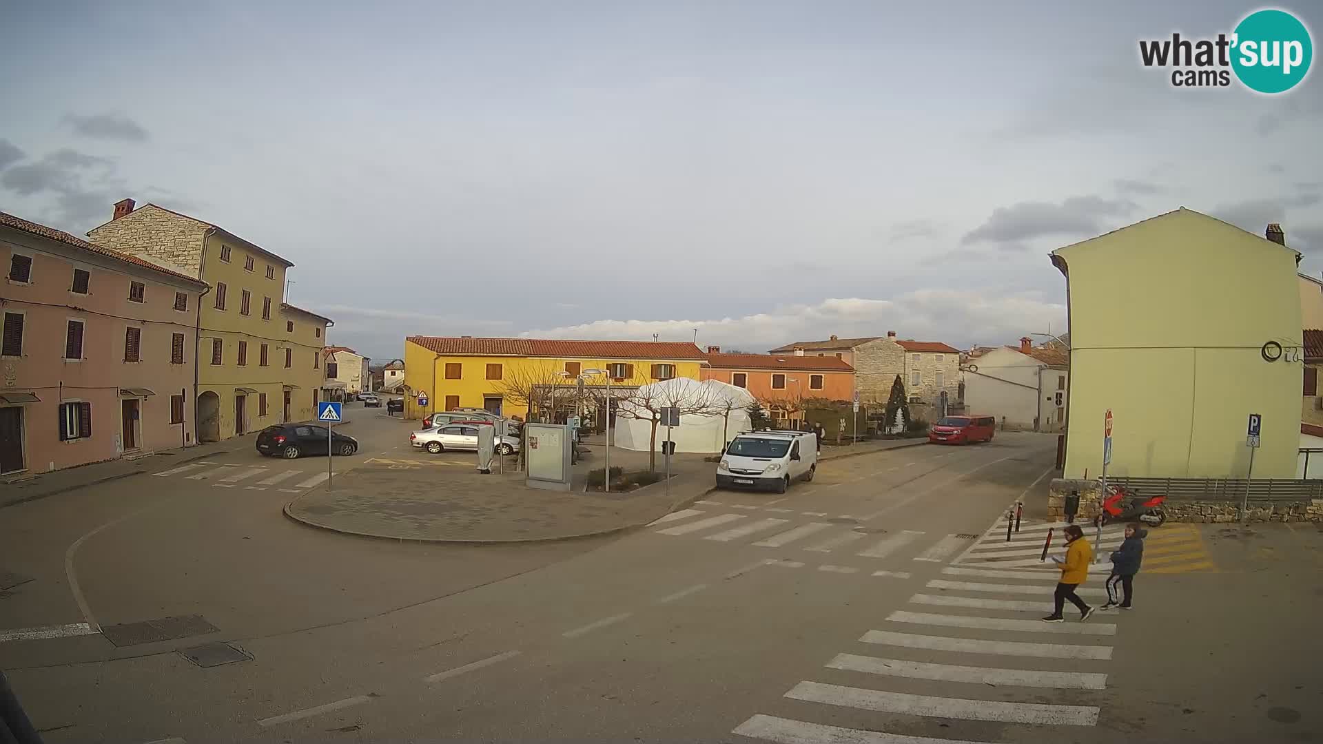 Webcam Valle, piazza La Musa – Istria – Croazia