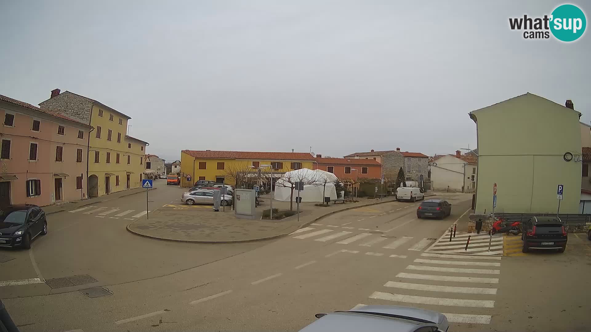 Bale Trg La Musa webcam – Istria – Croatia